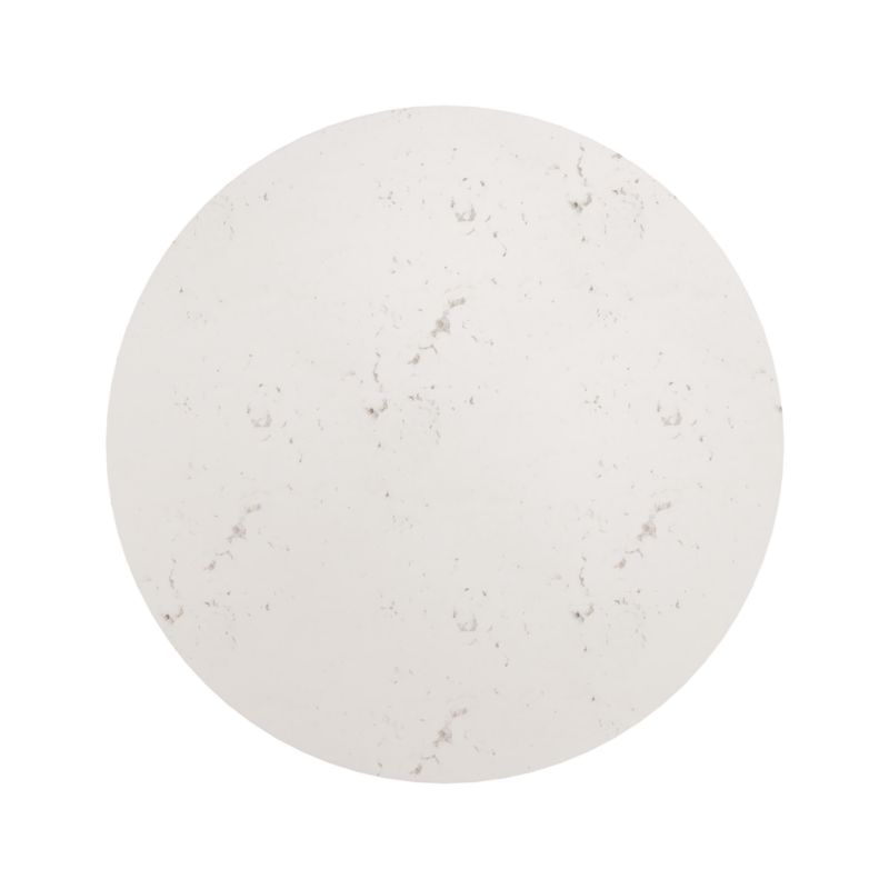 Damen 60" White Marble Top Dining Table + Reviews Crate & Barrel Canada