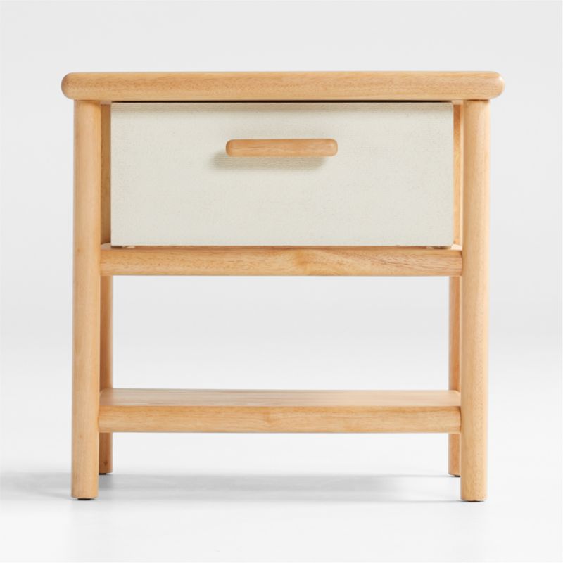 Ebell Oak Nightstand + Reviews Crate & Barrel