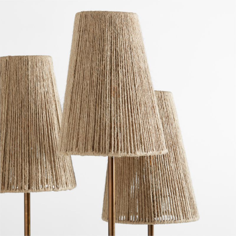 Ellery 3Light Floor Lamp by Jake Arnold + Reviews Crate & Barrel Canada