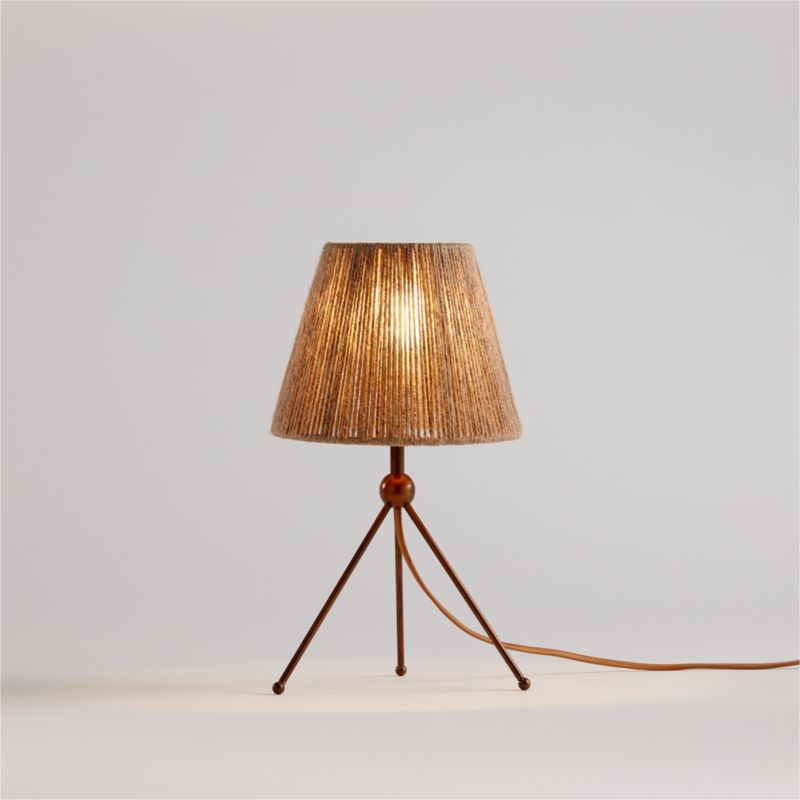 Ellery Tripod Table Lamp by Jake Arnold + Reviews Crate & Barrel