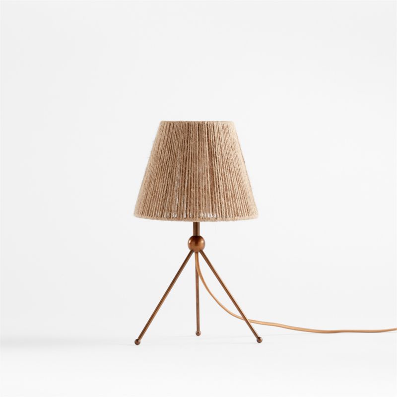 Ellery Tripod Table Lamp by Jake Arnold + Reviews Crate & Barrel Canada