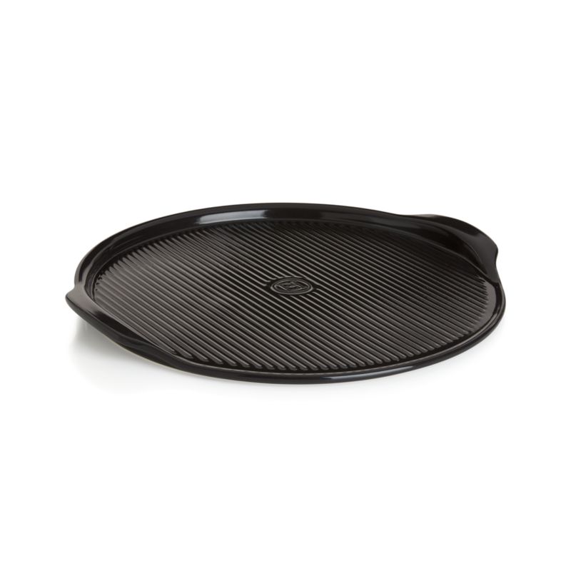 Emile Henry Ribbed Pizza Stone + Reviews Crate & Barrel
