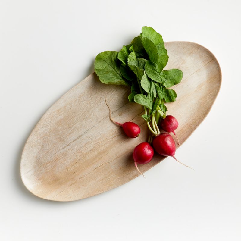 Faux Bois Melamine Platter + Reviews Crate & Barrel Canada
