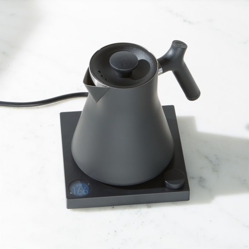 Fellow Corvo EKG Matte Black Electric Tea Kettle + Reviews Crate & Barrel