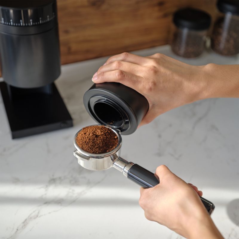 Fellow Opus Conical Burr Grinder in Matte Black + Reviews Crate & Barrel