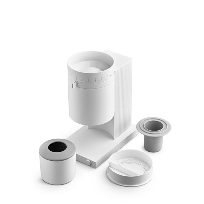 Fellow Opus Conical Burr Grinder in Matte White + Reviews Crate