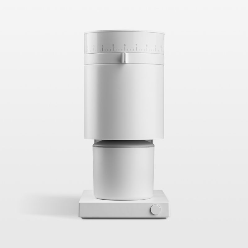Fellow Opus Conical Burr Grinder in Matte White + Reviews Crate & Barrel