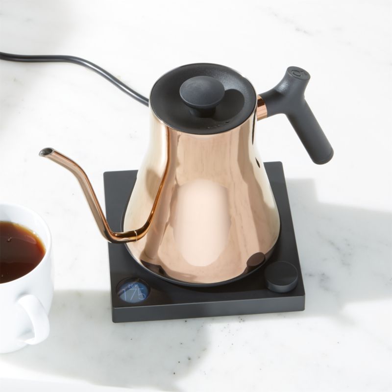 Fellow Stagg EKG Copper Electric PourOver Tea Kettle + Reviews Crate