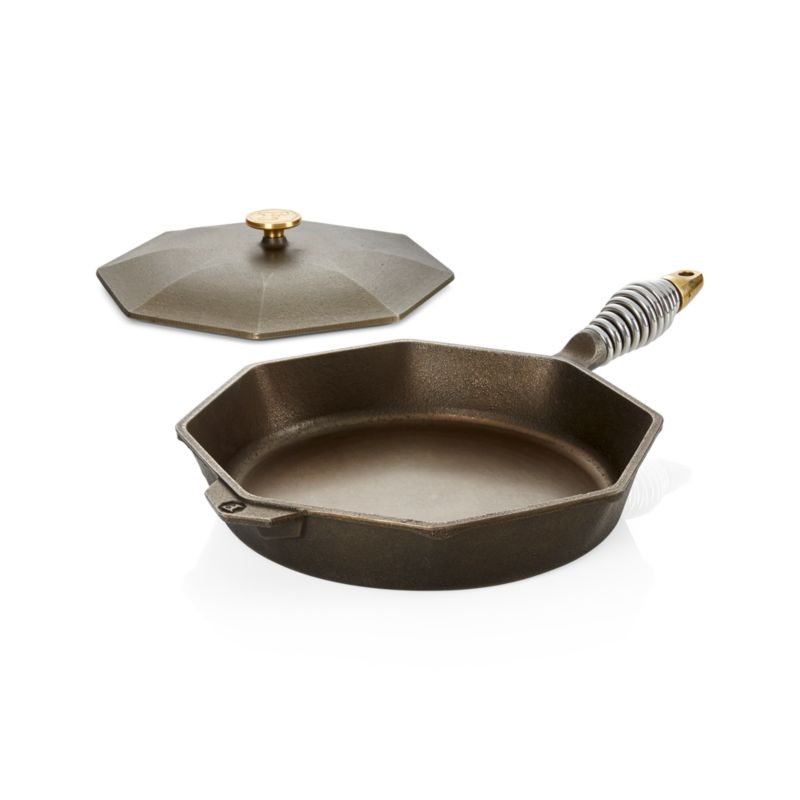Finex Cast Iron Skillet with Lid + Reviews Crate & Barrel