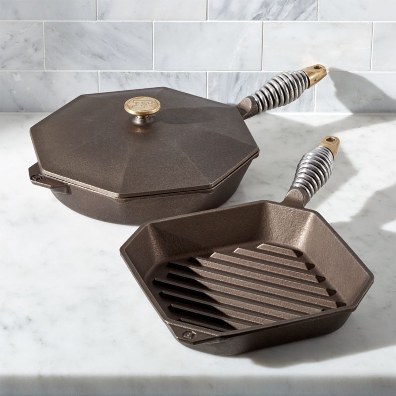 Finex Cast Iron Skillet with Lid + Reviews Crate & Barrel Canada