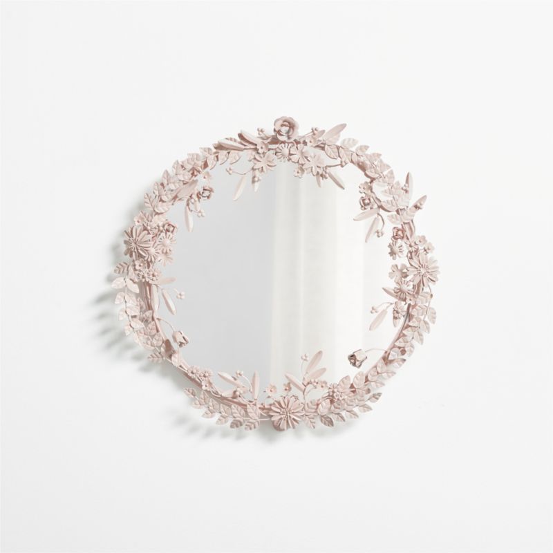 Flower Wall Mirror + Reviews Crate & Kids