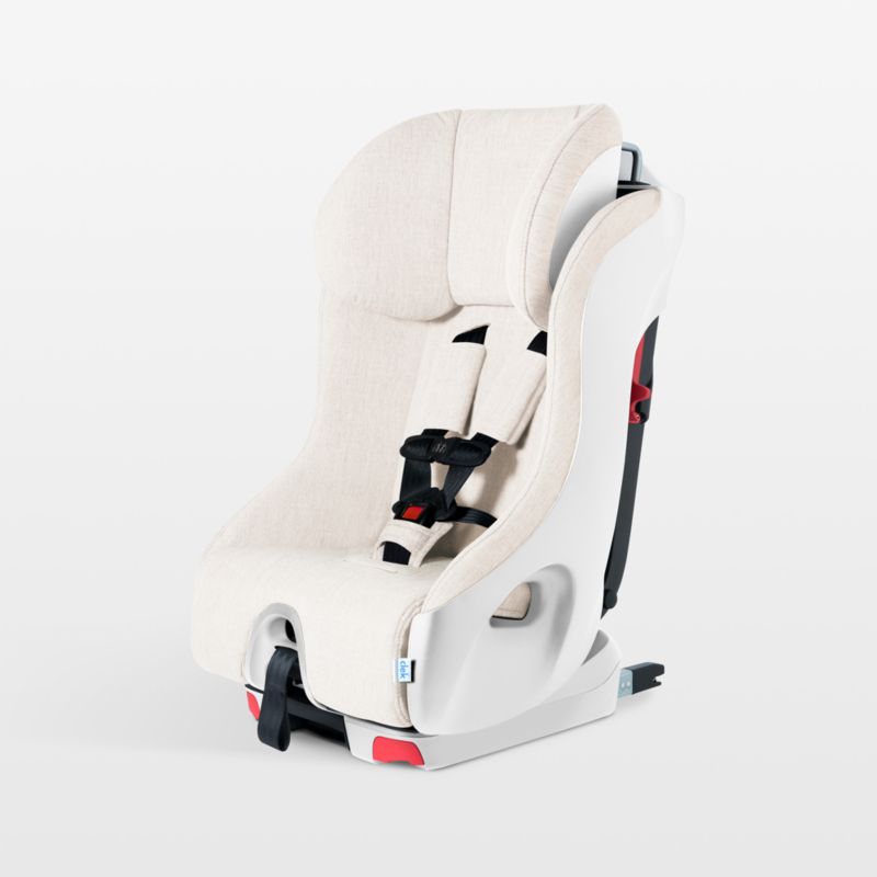 Clek Foonf CZero Plus Performance White Convertible Car Seat Crate