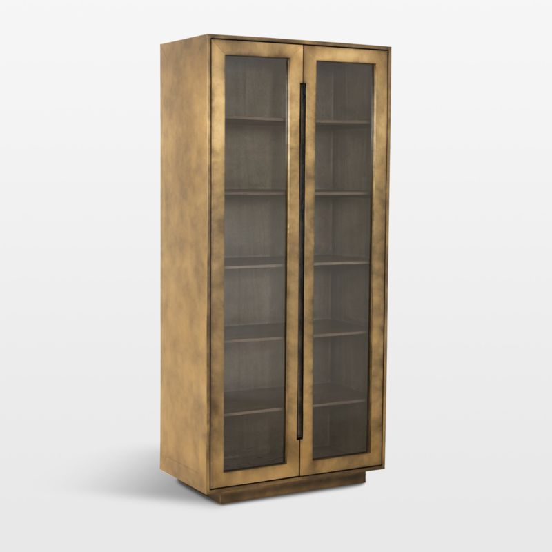 Freda Glass Door Storage + Reviews Crate & Barrel Canada