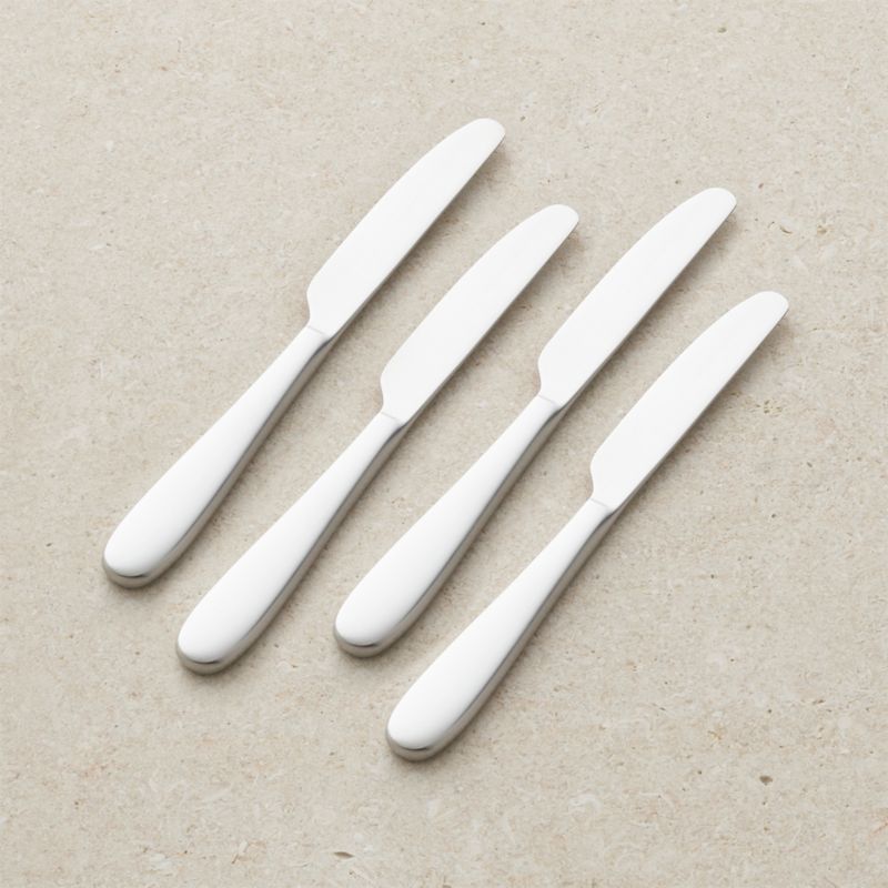 Fusion Butter Knives, Set of 4 + Reviews Crate & Barrel Canada
