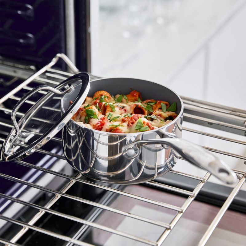 GreenPan Valencia Pro Stainless Steel 11Piece Cookware Set + Reviews Crate & Barrel Canada