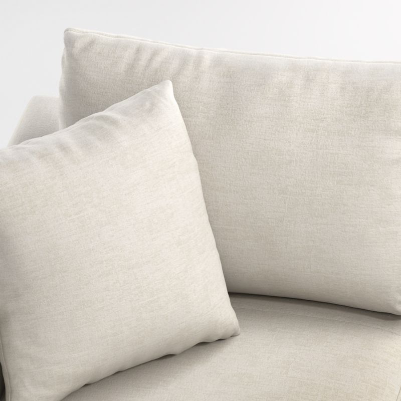 Gather 3Piece DoubleChaise Sectional Sofa + Reviews Crate & Barrel