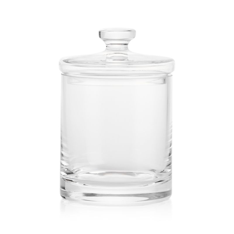 Small Glass Canister + Reviews Crate & Barrel