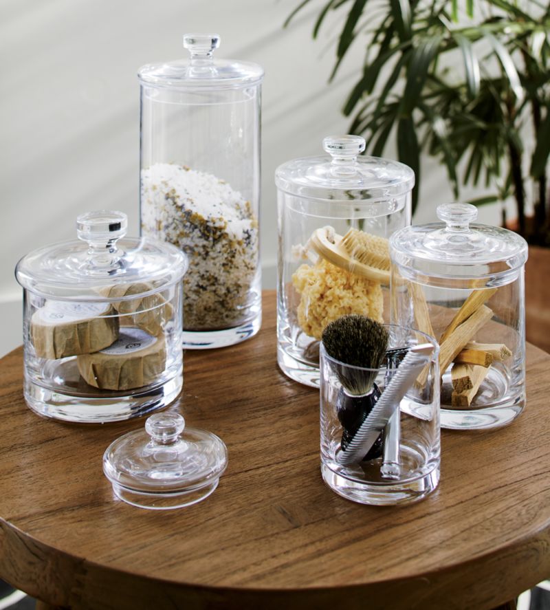 Extra Large Glass Canister + Reviews Crate & Barrel Canada