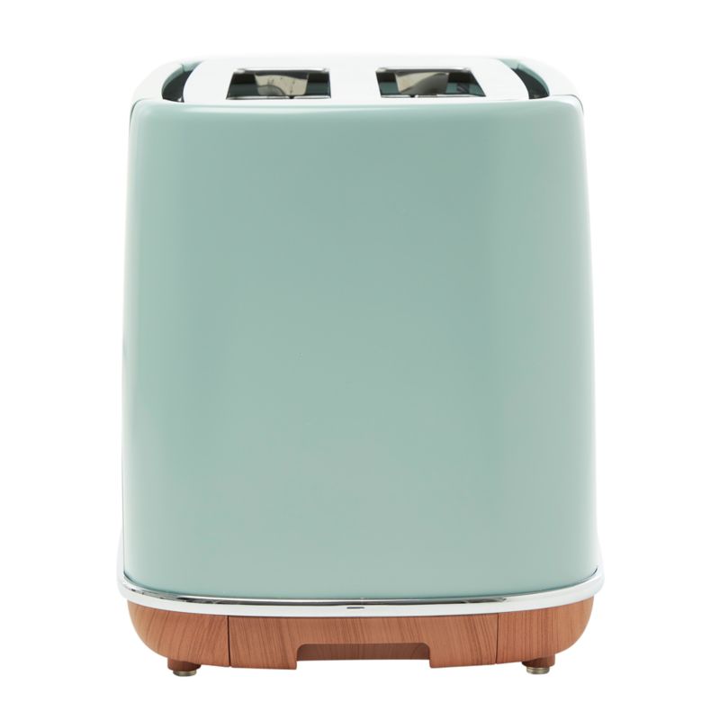 Haden Dorchester Silt Green 2Slice Toaster + Reviews Crate & Barrel