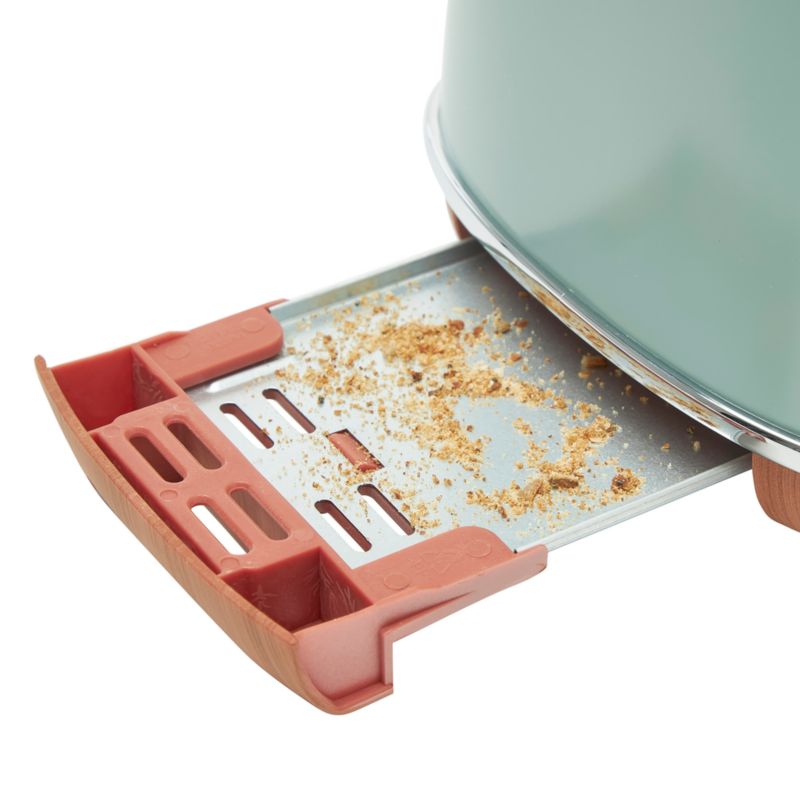 Haden Dorchester Silt Green 2Slice Toaster + Reviews Crate & Barrel