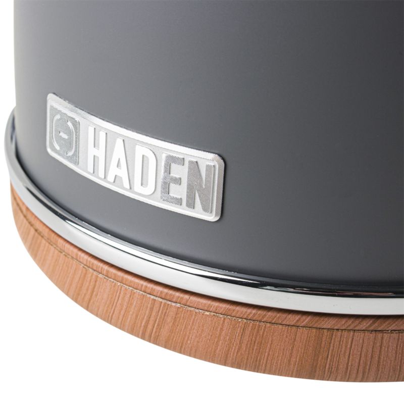 HADEN Heritage Pebble Grey Electric Tea Kettle + Reviews Crate