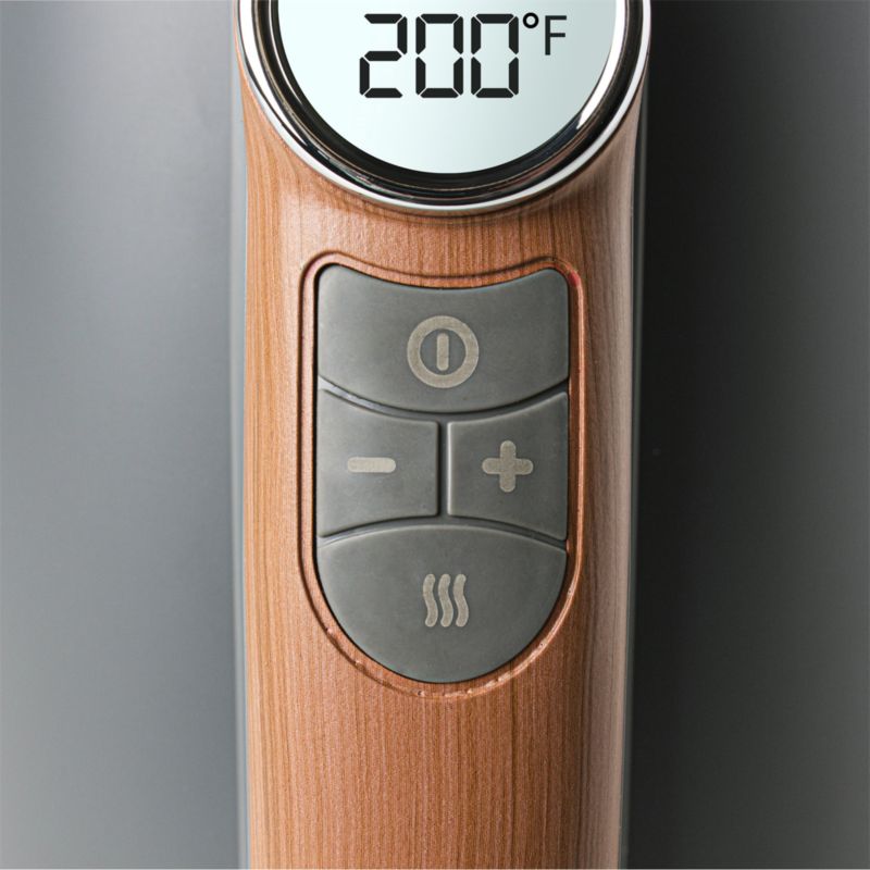 HADEN Heritage Pebble Grey Electric Tea Kettle + Reviews Crate & Barrel