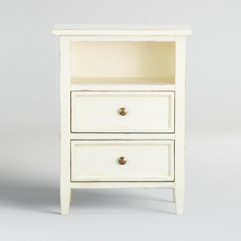 Harbor Dama 2Drawer Nightstand + Reviews Crate & Barrel