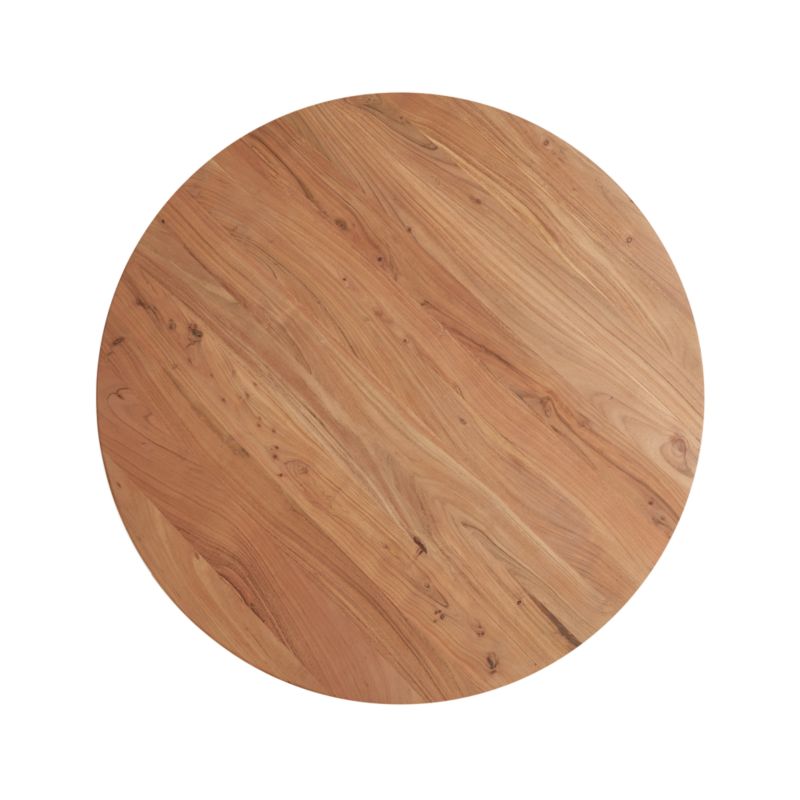 Hayes 48" Round Acacia Dining Table + Reviews Crate & Barrel Canada