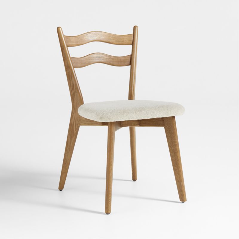 Hazel Brown Wood Dining Chair Crate & Barrel Canada