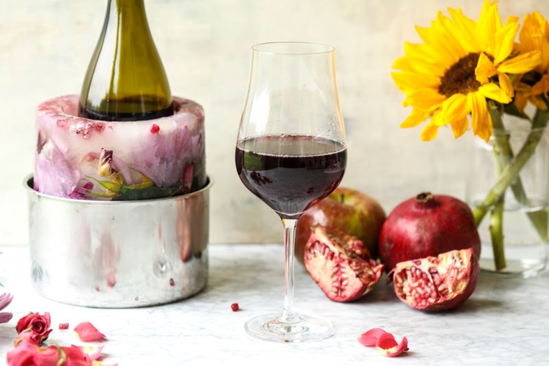 Ice Mold/Wine Bottle Chiller + Reviews Crate & Barrel Canada