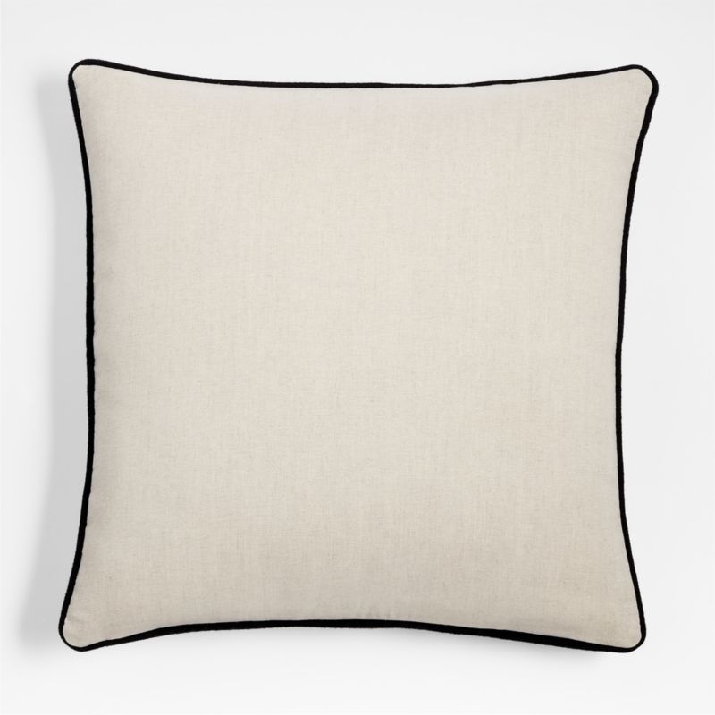 Arctic Friend Tree 23"x23" Holiday Throw Pillow Cover by Joan Anderson