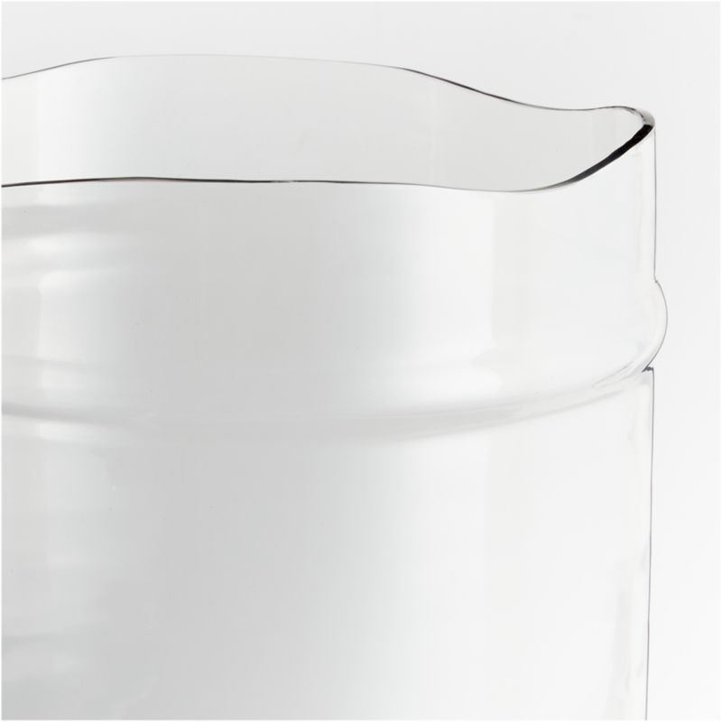 Arden ExtraLarge Glass Pillar Candle Holder 20" by Jake Arnold