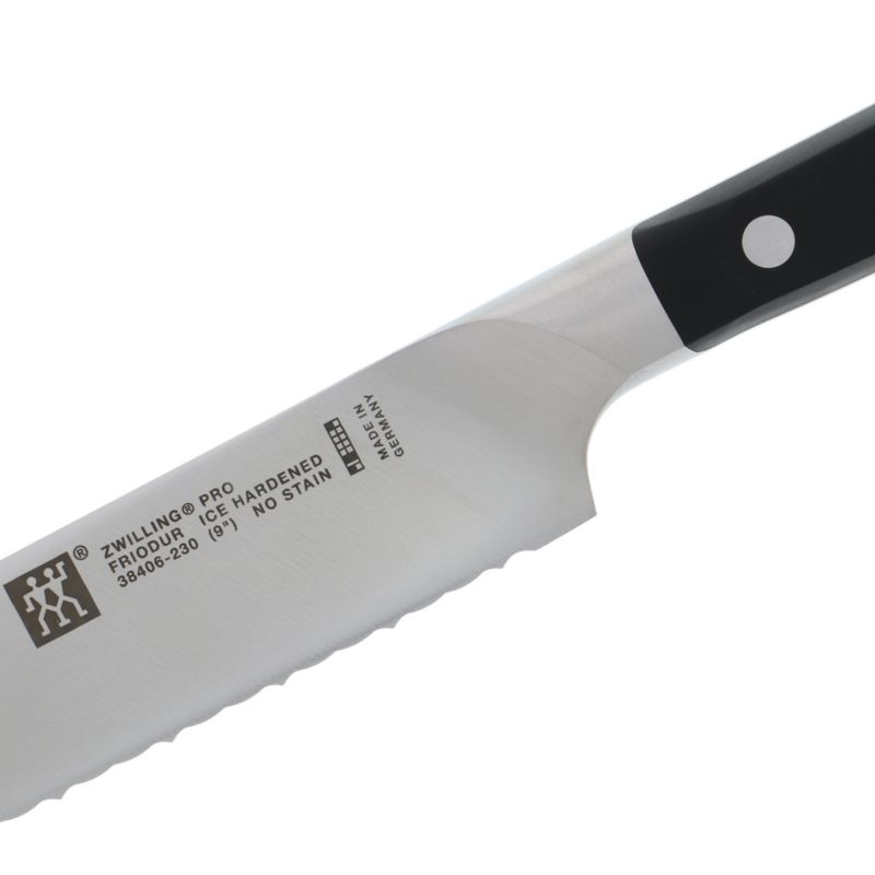 ZWILLING Pro 9" Bread Knife + Reviews Crate & Barrel