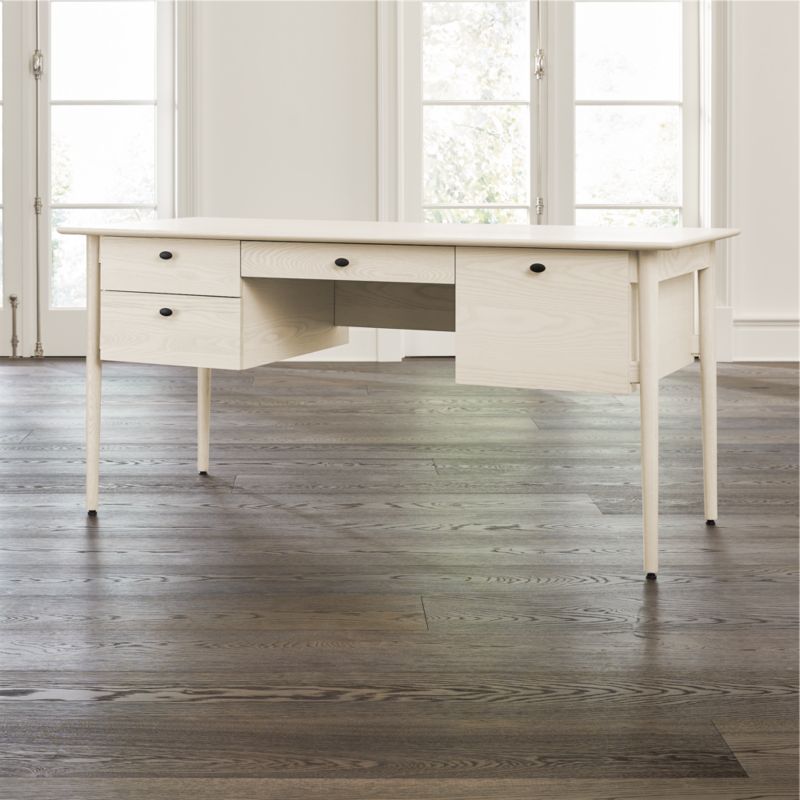 Kendall Cream Desk Crate & Barrel Canada