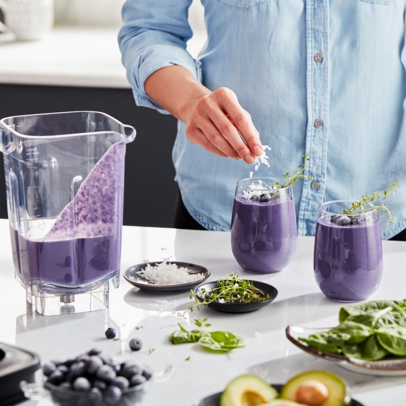 KitchenAid K400 Matte Dried Rose Pink Blender + Reviews Crate & Barrel