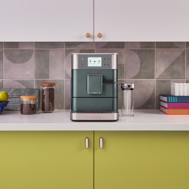 KitchenAid KF7 Fully Automatic Espresso Machine in Juniper + Reviews
