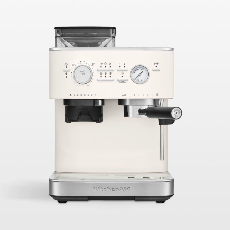 KitchenAid Semi-Automatic Espresso Machine in Porcelain White + Reviews