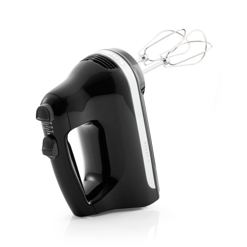 KitchenAid Onyx Black 5Speed Electric Hand Mixer + Reviews Crate
