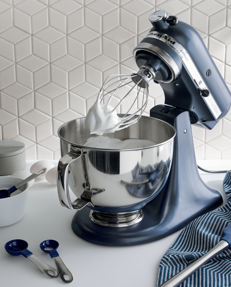 KitchenAid Artisan Series 5Quart TiltHead Steel Blue Stand Mixer