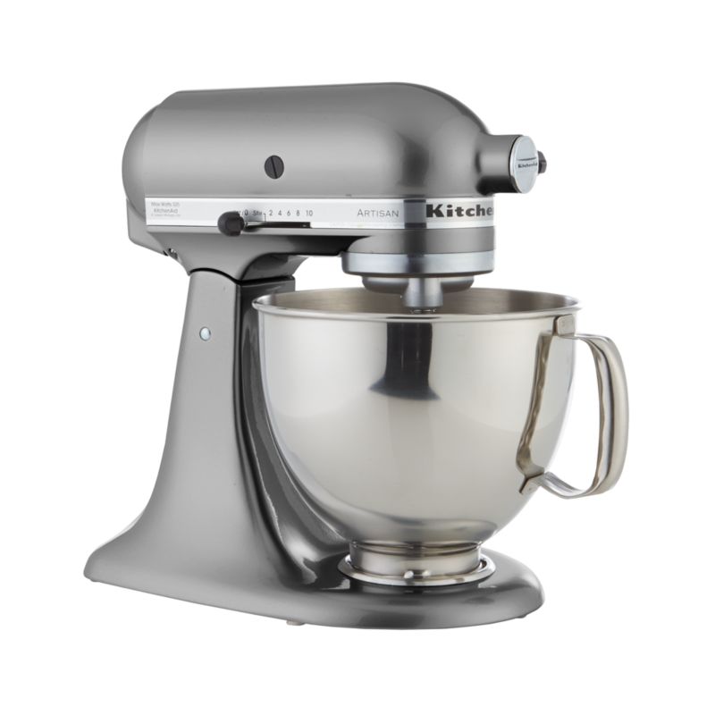 KitchenAid KSM150PSMC Metallic Chrome 5Quart TiltHead Stand Mixer