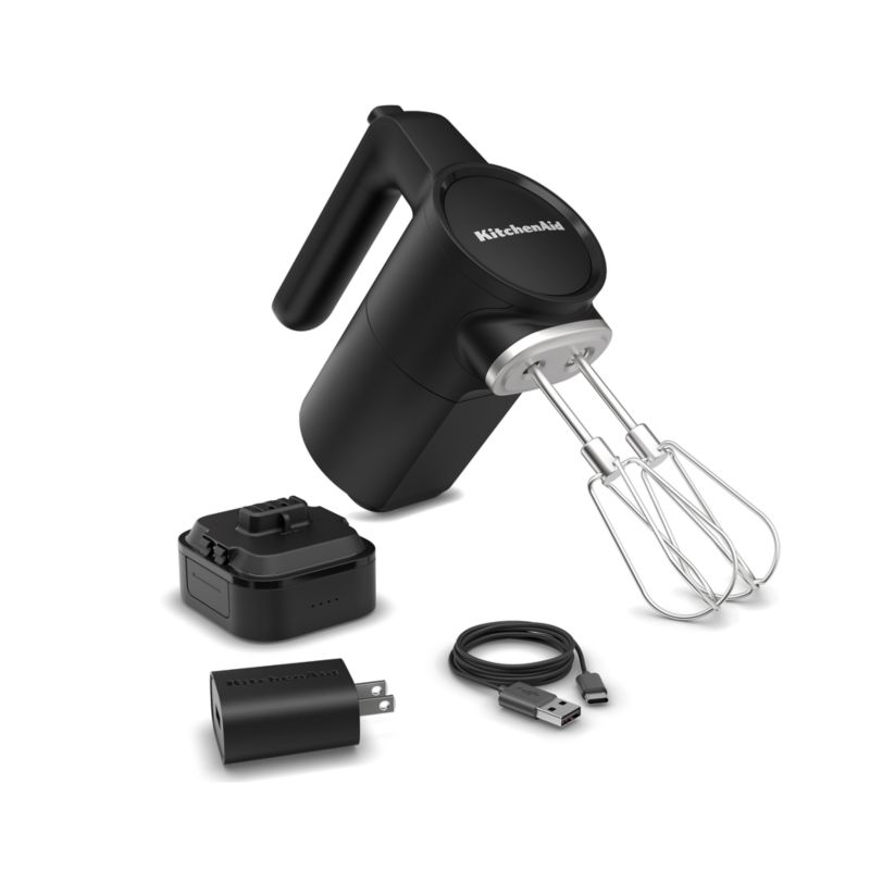 KitchenAid Go Cordless Hand Mixer with Battery + Reviews Crate & Barrel
