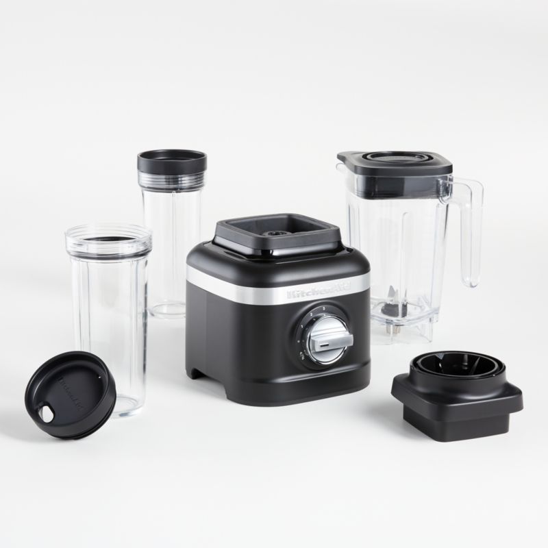 KitchenAid K150 Matte Black Blender + Reviews Crate & Barrel Canada