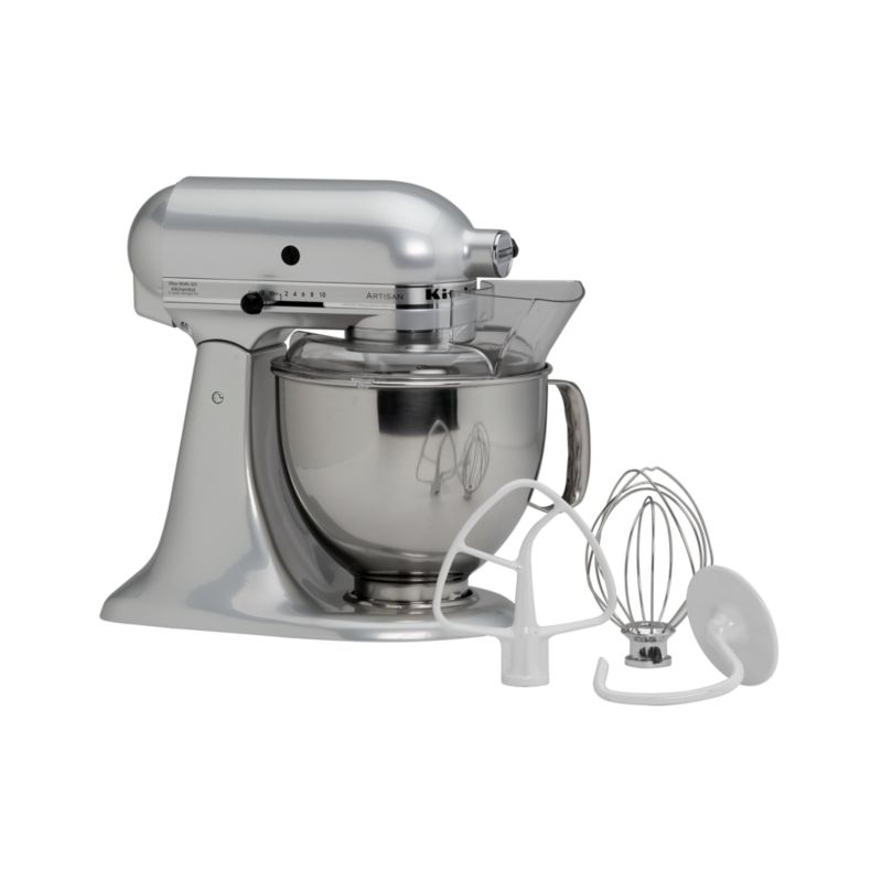 KitchenAid KSM150PSMC Metallic Chrome 5Quart TiltHead Stand Mixer