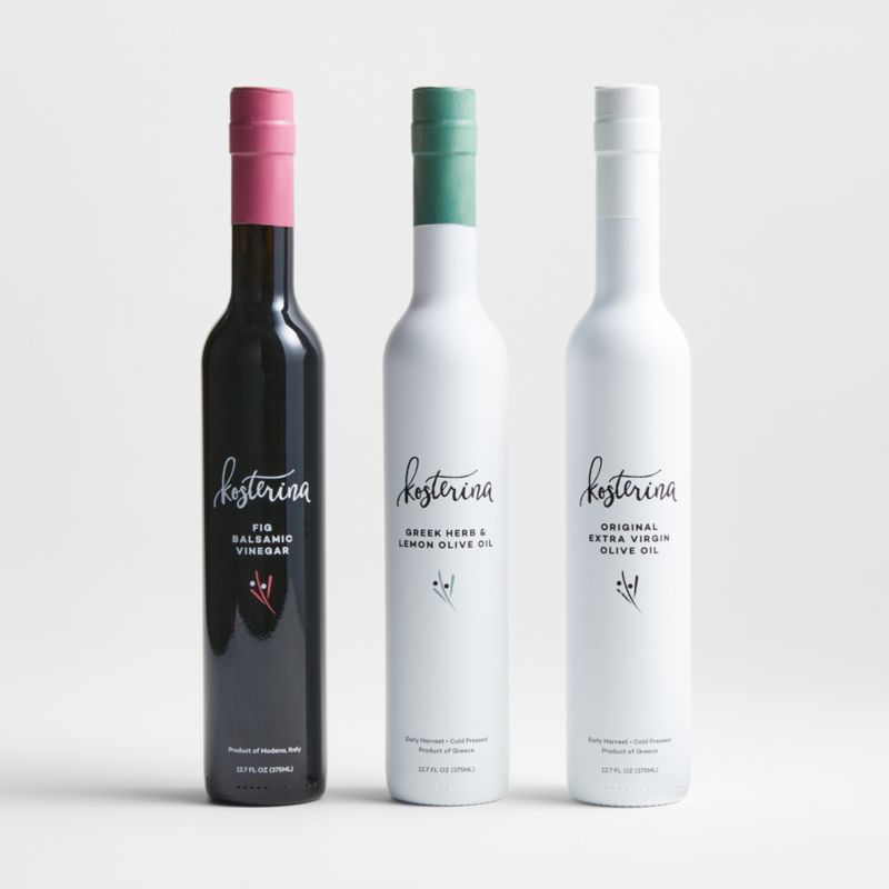Kosterina Olive Oil and Vinegar Set + Reviews Crate & Barrel