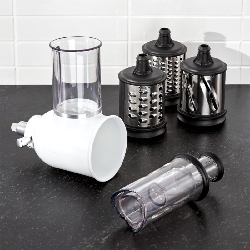 KitchenAid Fresh Prep Slicer/Shredder Attachment + Reviews Crate & Barrel