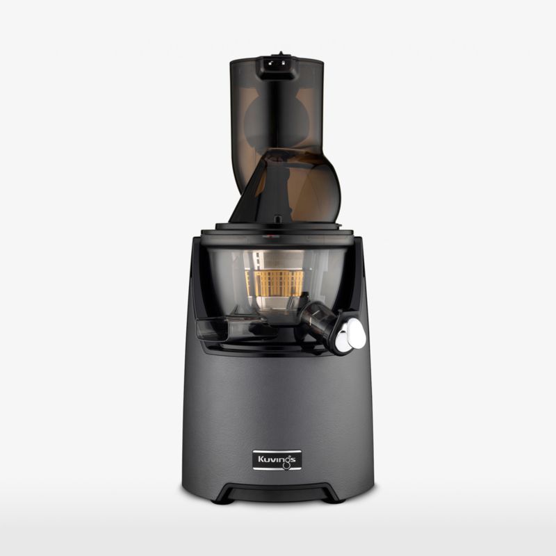 Kuvings EVO820 Series Gunmetal Whole Slow Juicer + Reviews Crate & Barrel