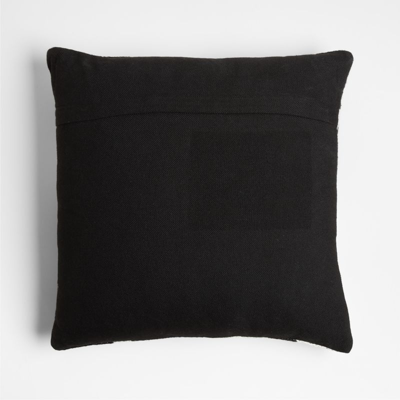 Sentry Medley 20"x20" Black Outdoor Throw Pillow by Lucia Eames Crate