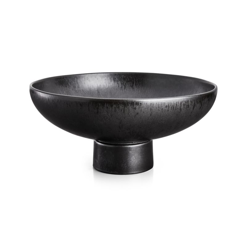 Riki Black Footed Bowl by Leanne Ford + Reviews Crate & Barrel Canada
