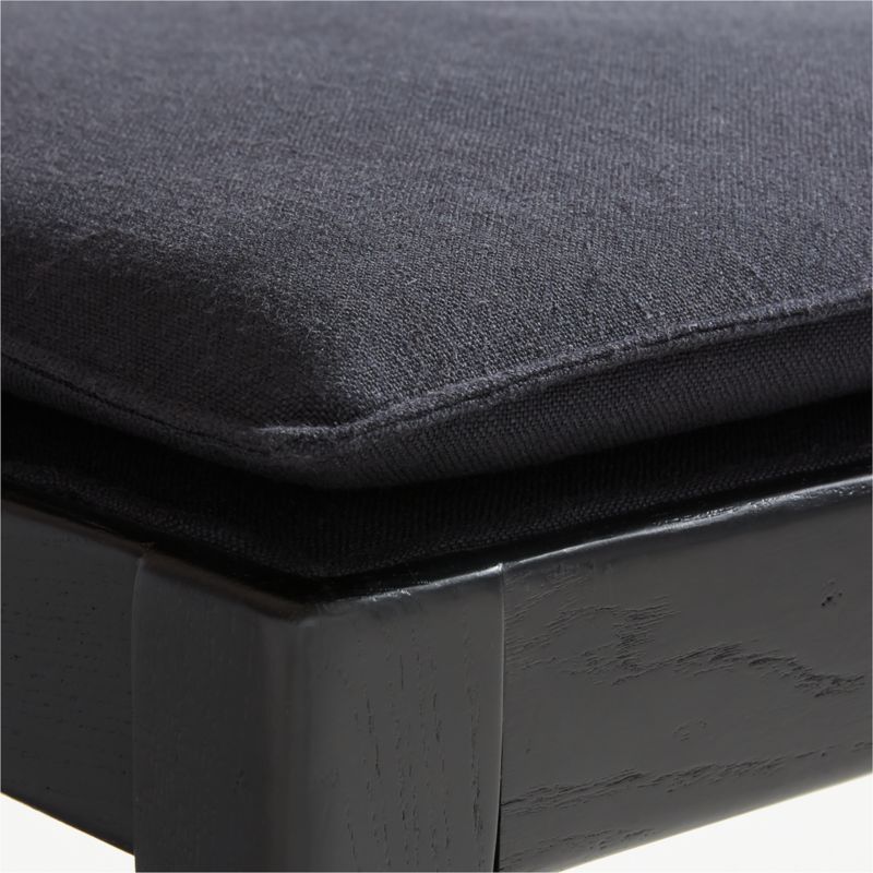 Libby Black Cane Dining Chair + Reviews Crate & Barrel