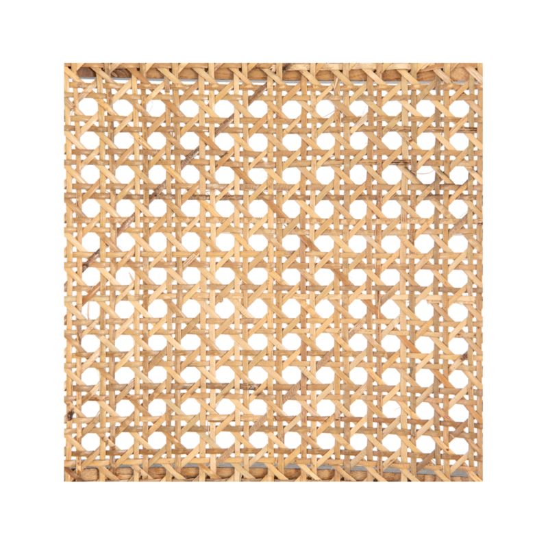 Libby Black and Natural Cane Dining Chairs, Set of 4 + Reviews Crate